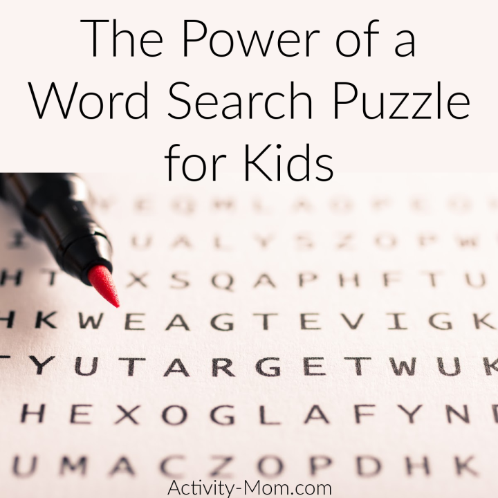 The Educational Power of Word Search Puzzles (FREE Printable)